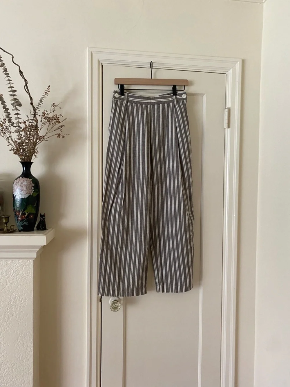 Cawley Studio striped Georgia trousers - Picture 1 of 4